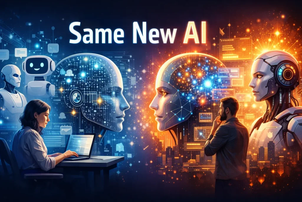 Same New AI: Why Every “New” AI Feels the Same — and Why That’s About to Change