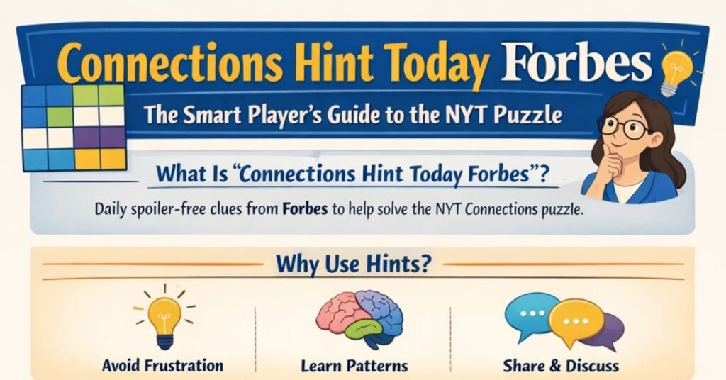 Connections Hint Today Forbes: The Smart Player’s Guide to Daily Wins, Patterns, and Puzzle Mastery