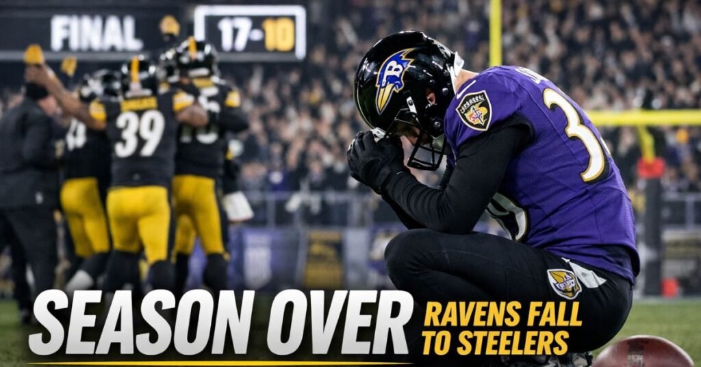 Tyler Loop’s Missed Field Goal Ends Ravens’ Season Against Steelers
