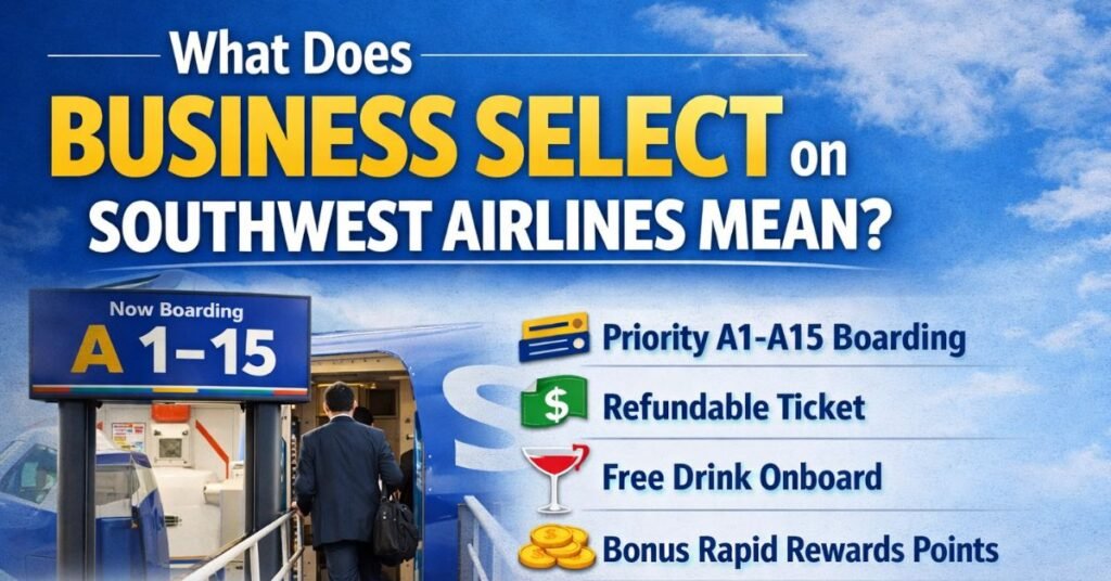 What Does Business Select on Southwest Airlines Mean? A Complete, No-Fluff Guide for Smart Travelers
