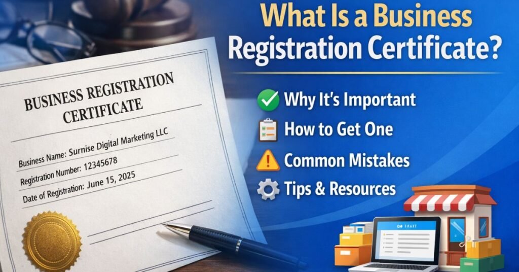 What Is a Business Registration Certificate? A Complete Guide for Entrepreneurs