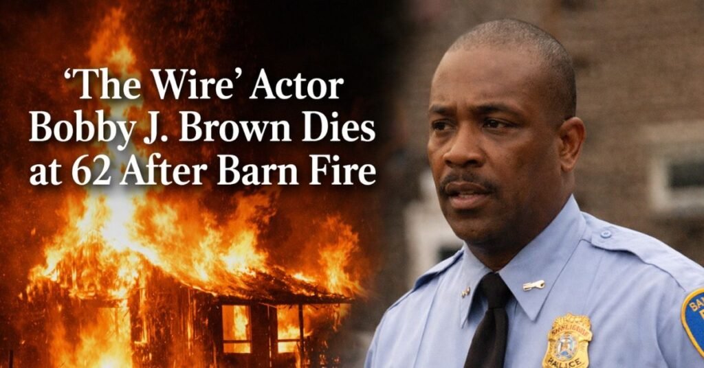 ‘The Wire’ Actor Bobby J. Brown Dies at 62 After Barn Fire