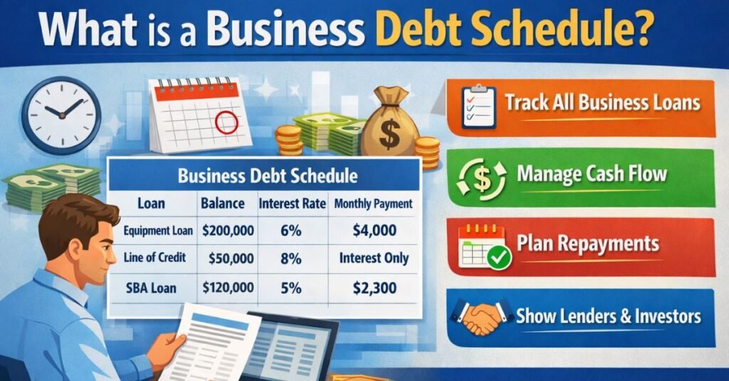 What Is a Business Debt Schedule? A Complete Guide for Business Owners and Finance Teams